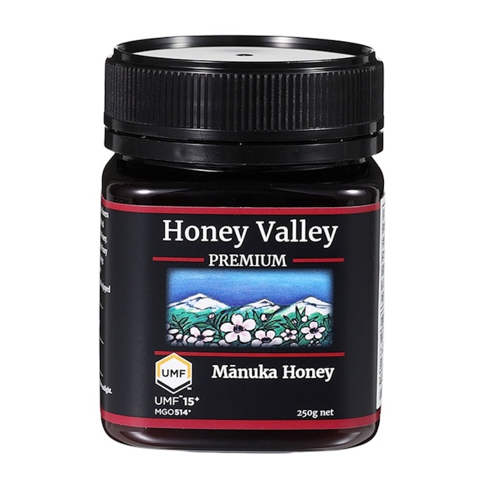 【14/マヌカハニー】100% PURE NEW ZEALAND HONEY「Honey Valley プレミアムマヌカハニー UMF15+」