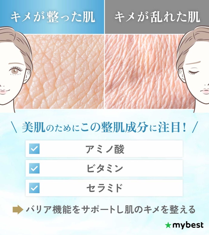 健やかな肌をキープするには、整肌成分が充実している化粧水がおすすめ