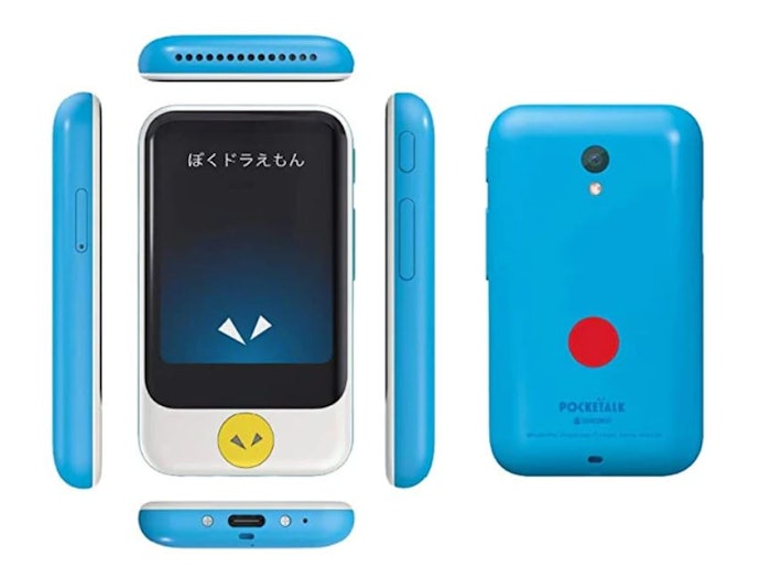 POCKETALKのラインナップは多彩。ドラえもんモデルも