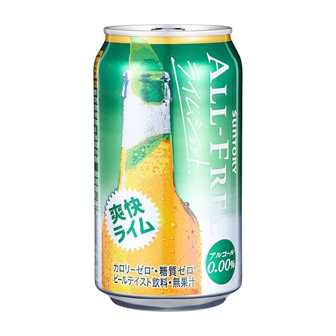 【20/ノンアルコールビール】サントリーホールディングス「オールフリー ライムショット」(販売価格:2,573円/350ml・24本)
