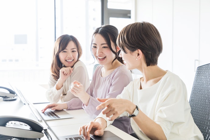 デスクワークなら肉体的な疲労が少なくなる