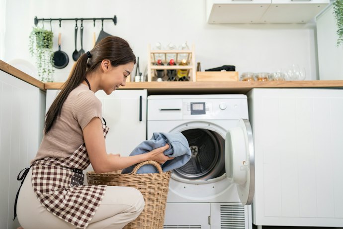 撥水加工が施されたものや洗濯機で洗えるタイプなら、お手入れが簡単