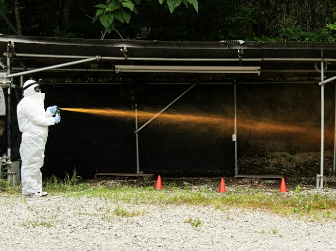 噴射距離の長さ