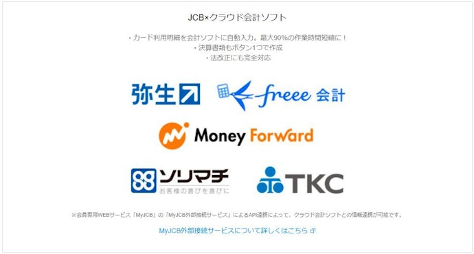 使いたい会計ソフトに連携できる法人カード・ビジネスカードを選ぼう