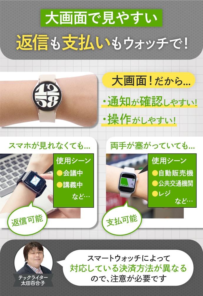 時計で生活を変えたいならスマートウォッチがおすすめ