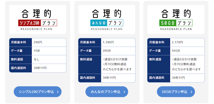 乗り換え時の申し込み方法