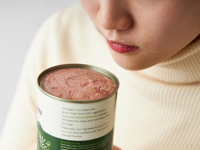 食への興味が薄い子には、香りが強い素材のフードを