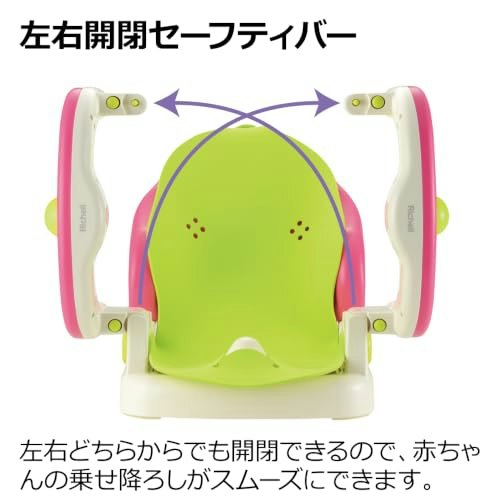 赤ちゃんのずり落ちを抑えるために、フロントガード付きに注目