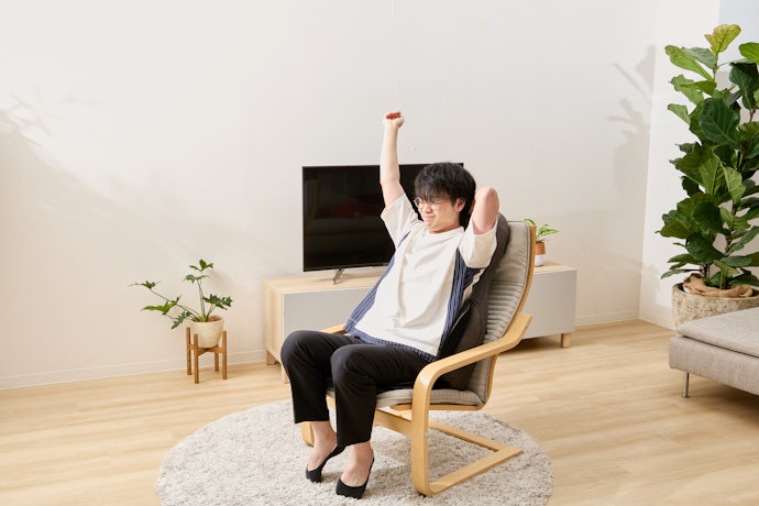 使用中の背中から腰の心地よさ