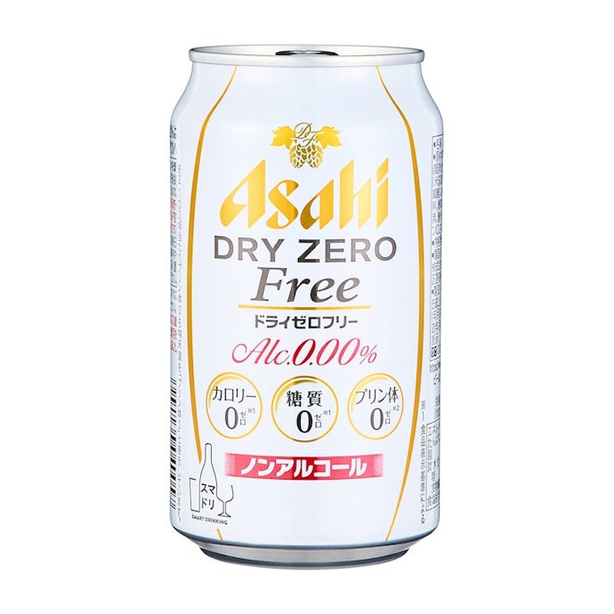 【21/ノンアルコールビール】アサヒビール「ドライゼロフリー」(販売価格:2,600円/350ml・24本)