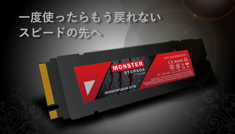 MS950　Monster Storage SSD 4TB ヒートシンク付 fit=scale-down,w=1200