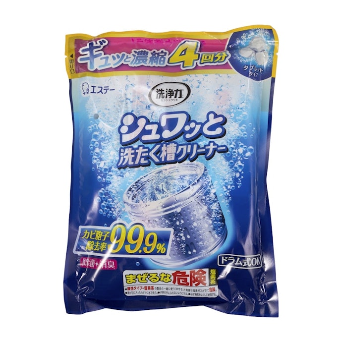 【21/洗濯槽クリーナー】エステー「シュワッと洗たく槽クリーナー」【16%オフ】