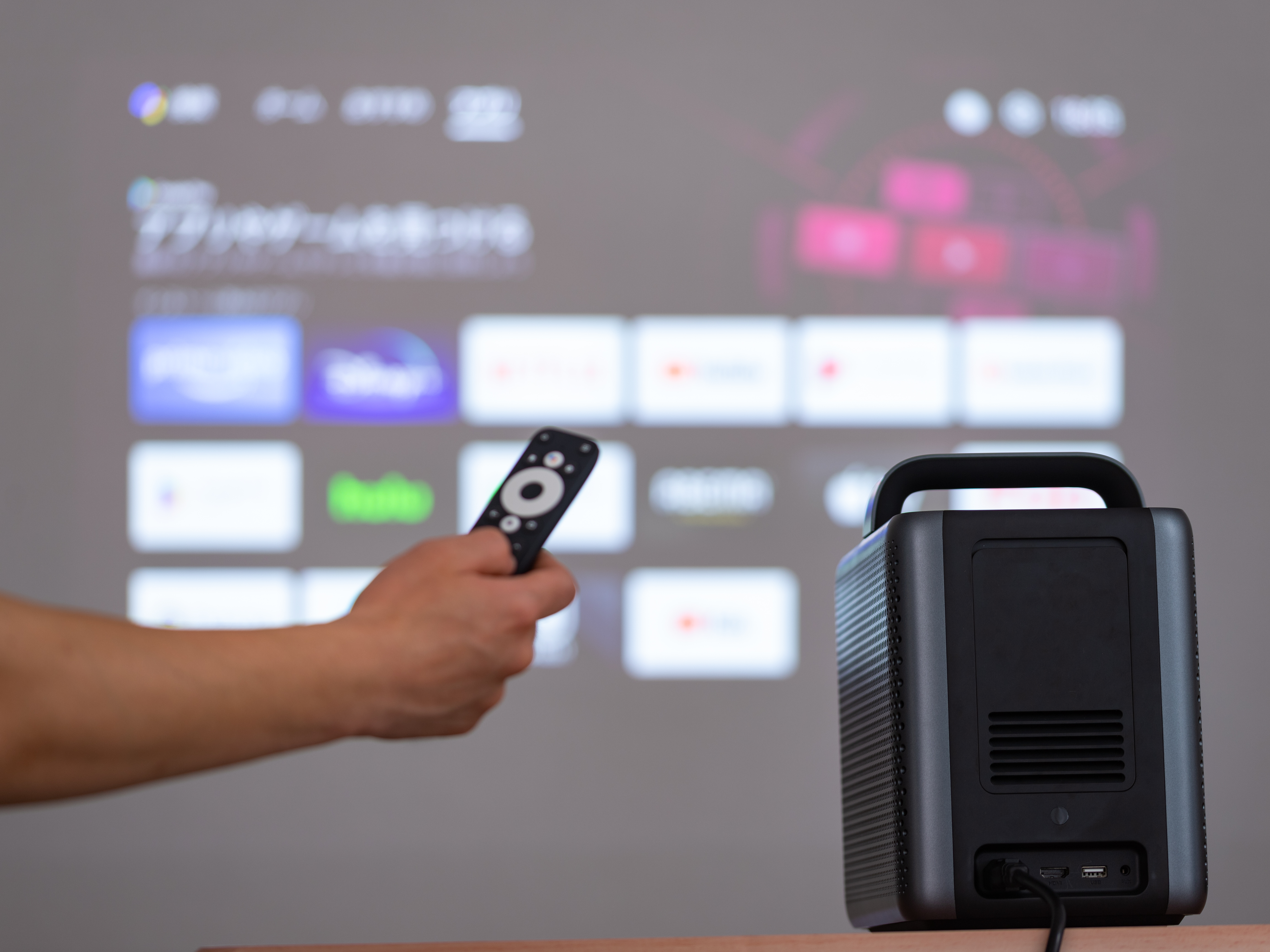 【ゲームモード搭載】LG 超短焦点プロジェクター HF65LSR ゲームモード搭載】LG 超短焦点プロジェクター HF65LSR 公式】場所を