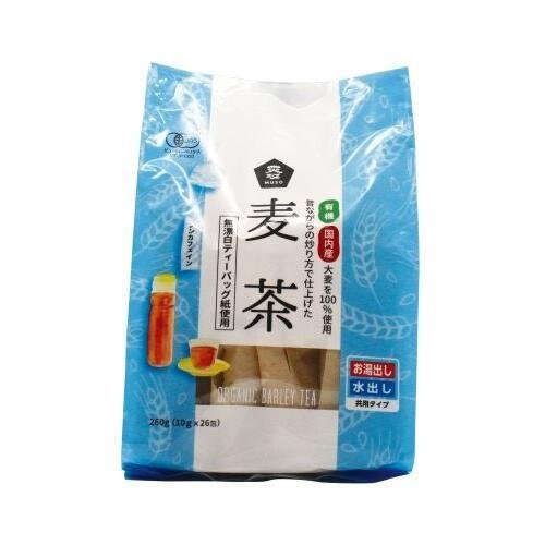 ナチュラル志向の人には有機麦茶がおすすめ