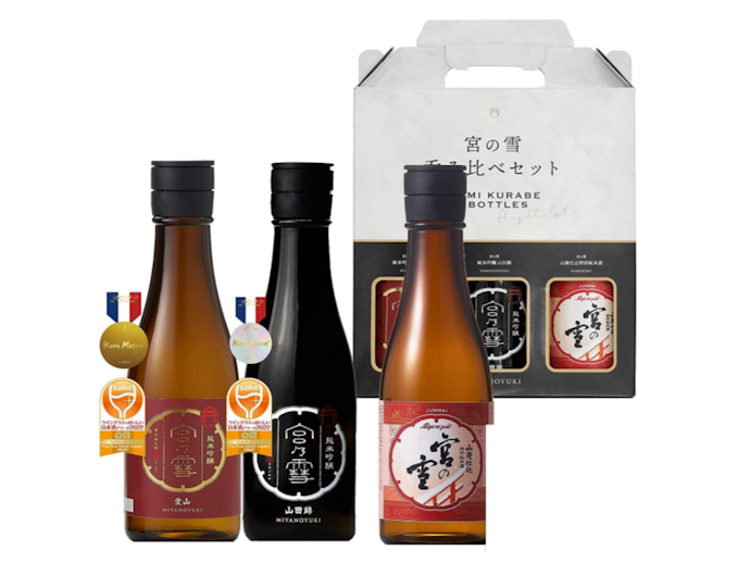 ギフトには数種類の味が楽しめる飲み比べセットがおすすめ