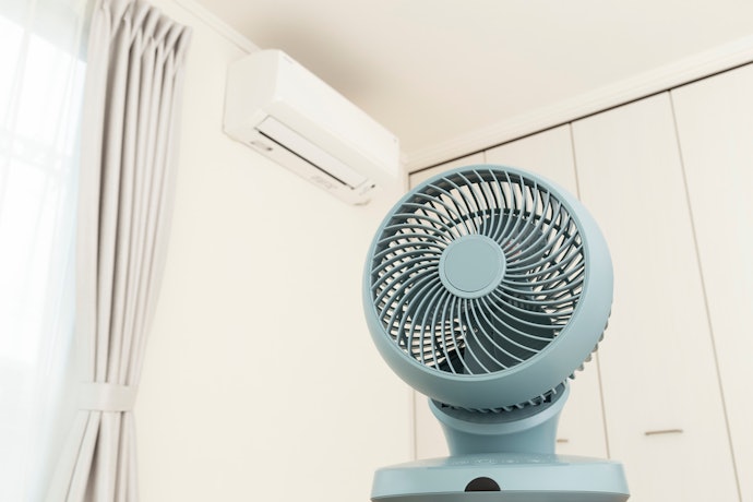 扇風機・サーキュレーターと併用して効率アップ