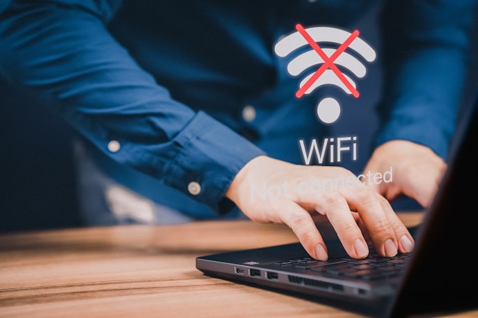 Wi-Fiの電波が、ほかの家電が発する電波と干渉している