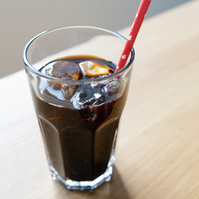 アイスコーヒーは水を少なめに
