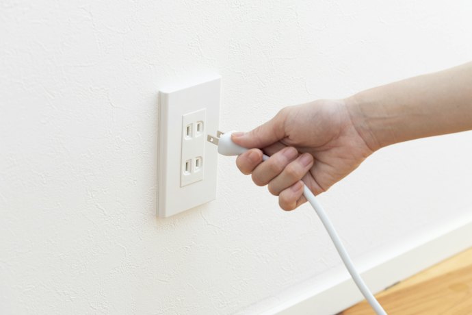 電源をチェック!タイプによって形式が異なる