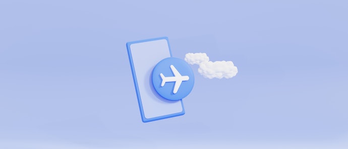 機内モードがOFFになっているか確認する