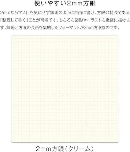 マス目のサイズや罫線の濃さを確認しよう