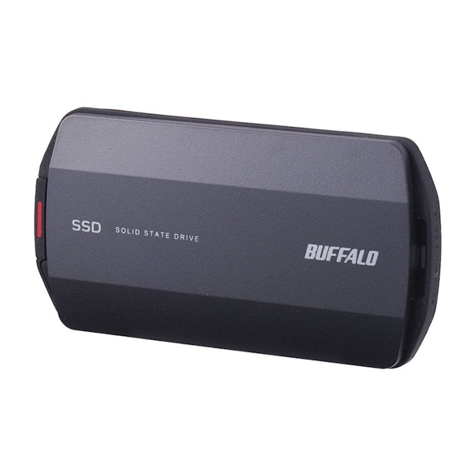 屋外への持ち出しを考えているなら、バッファローのSSD-PHP1.0U3BA/Nがおすすめ