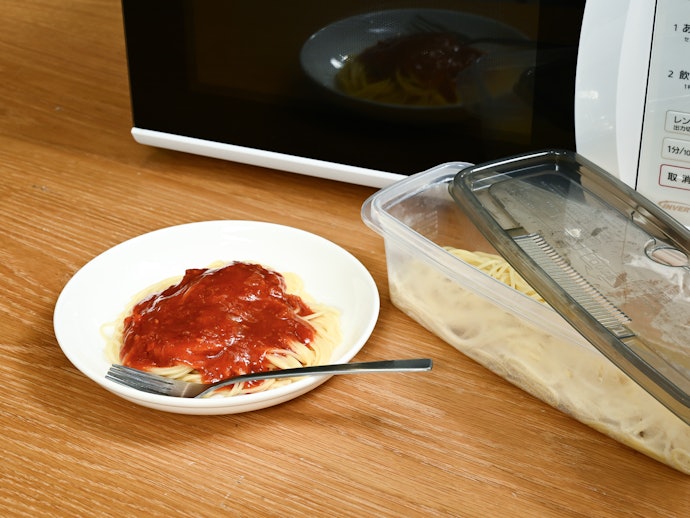 ニトリ レンジ調理容器パスタ用(小 グレー)の気になる点は1つ!
