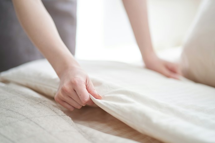 布団と同じサイズかをチェック。スタンダードor長身用は必ず確認しよう