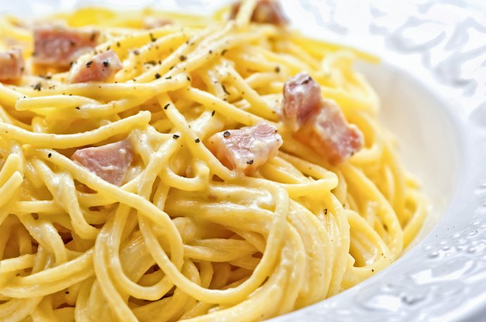 チーズリゾットの素×パスタ