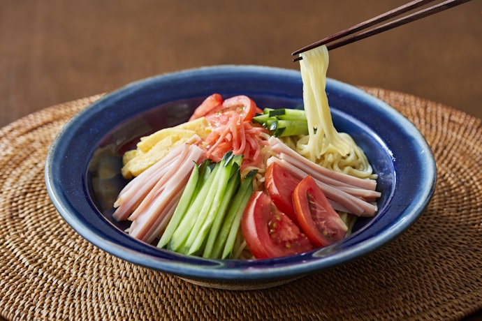 簡単手作りタレで!冷やし中華風