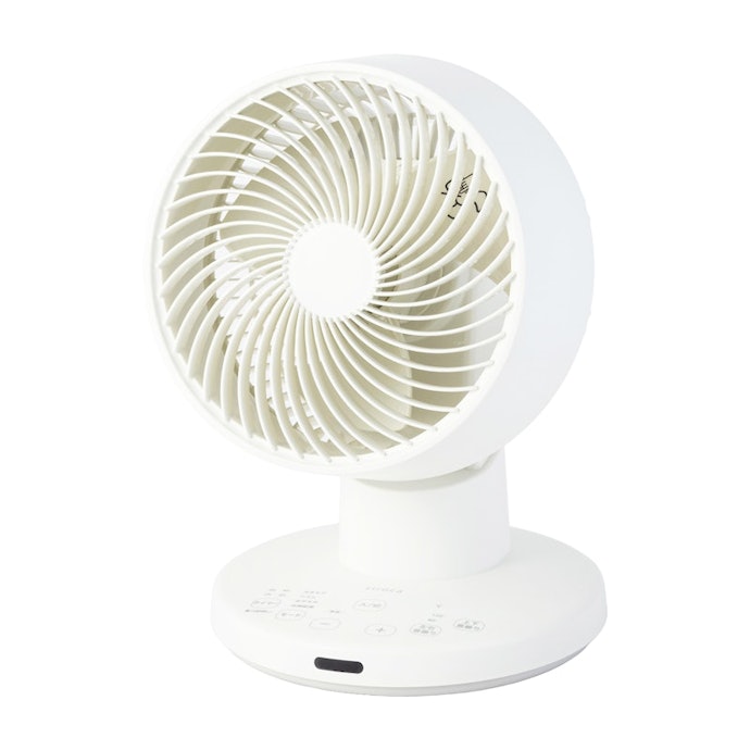 【02_サーキュレーター】部屋の空気を循環させてエアコンの効率アップ!電気代の節約になる