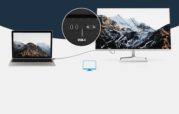 HDMI・DisplayPort・USB Type-Cなどの入力端子を確認