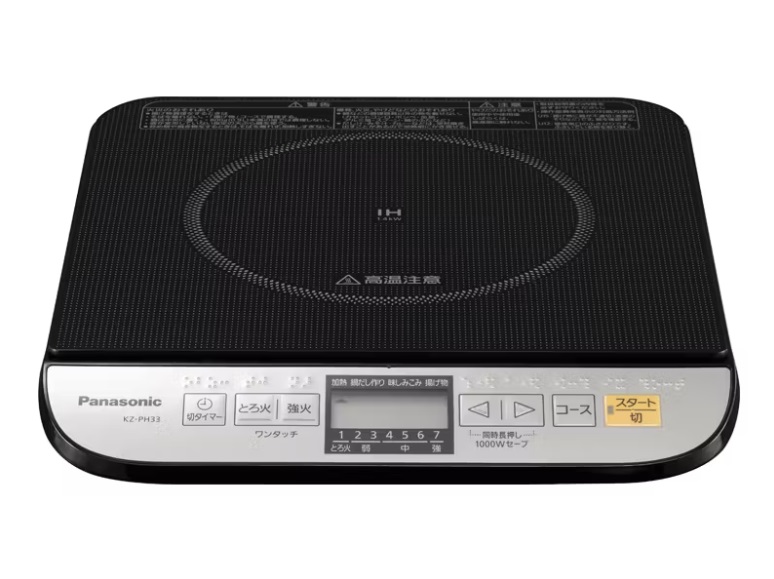0411/0904 パナソニック 卓上IH調理器 KZ-PH34 2022年