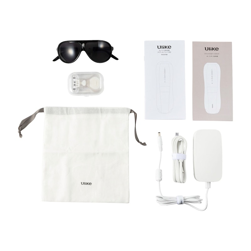 Ulike 脱毛器 Air 10 光美容器　本体と付属品 公式】Ulike Air 10脱毛器​・家庭用脱毛器・メンズ脱毛器・​髭脱毛器