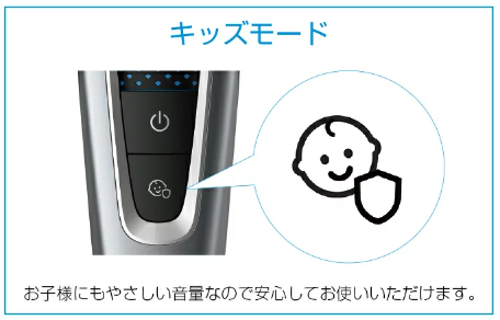 バリカンに苦手意識を持たせないよう静音性もチェック