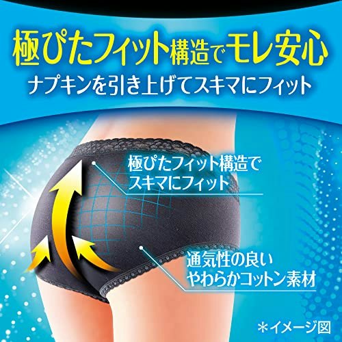 昼用?夜用?使用シーンに応じて形状をチェック
