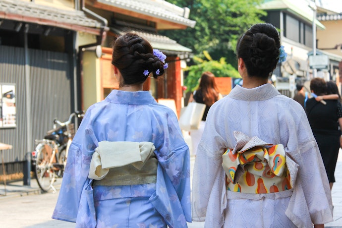 おはしょり&衿抜きでキレイに仕上げる
