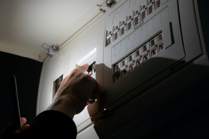 アンペアブレーカーが落ちると家全体が停電する
