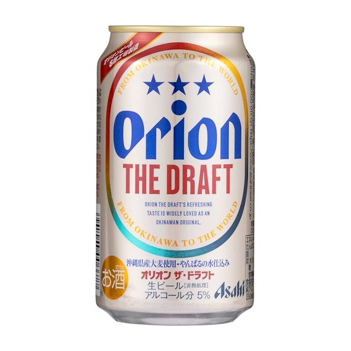 【05/ビール】アサヒビール「オリオン ザ・ドラフト」(販売価格:4,700円/350ml・24本)