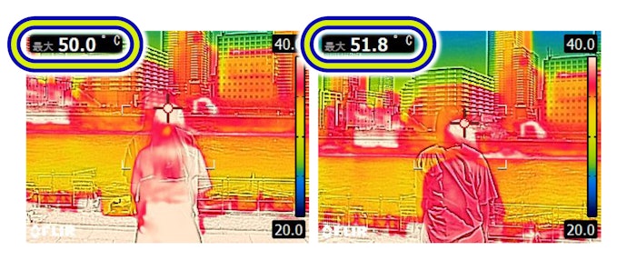 事前調査!サーモで冷やす前の表面温度を測ってみた!