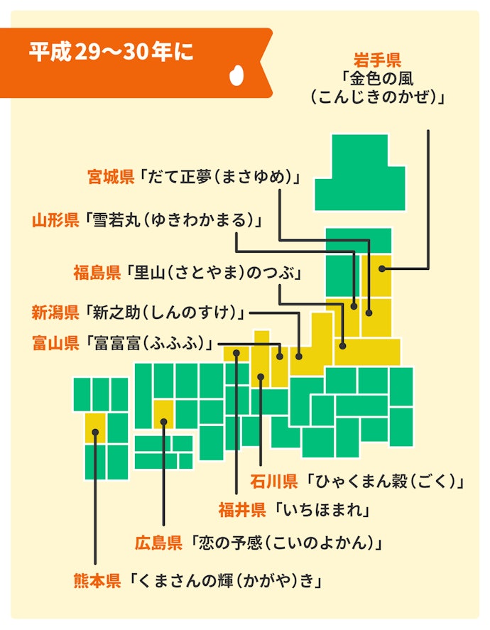新種にも注目!産地や生産者をチェックして、自分の好きな食感・味を発見しよう