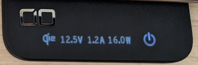 充電出力は仕様通り