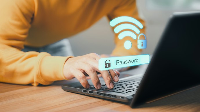 パスワードを設定するなど、セキュリティ対策が必要