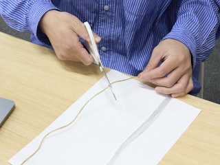 ひも類の切りやすさ