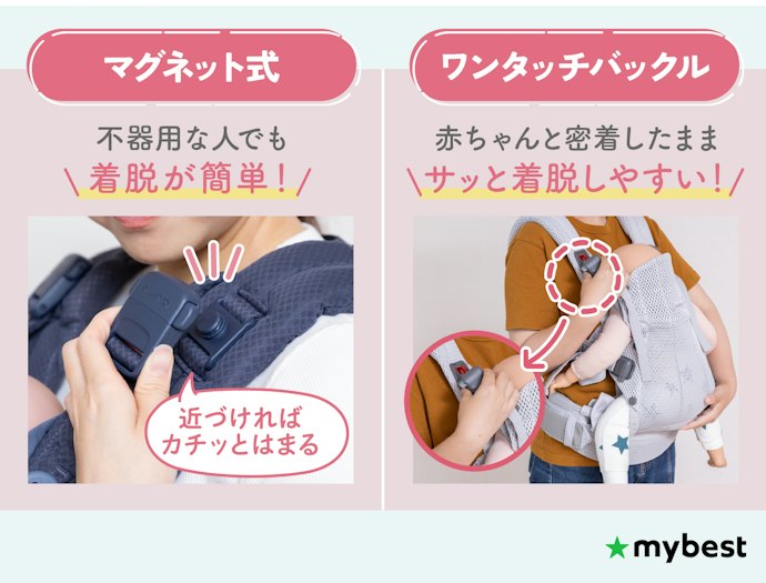 簡単に装着できるタイプに注目しよう