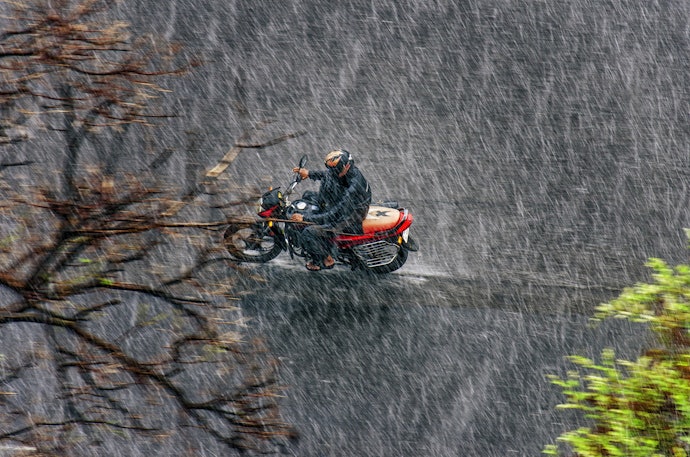 防水加工済みの商品なら雨の日も気にならない