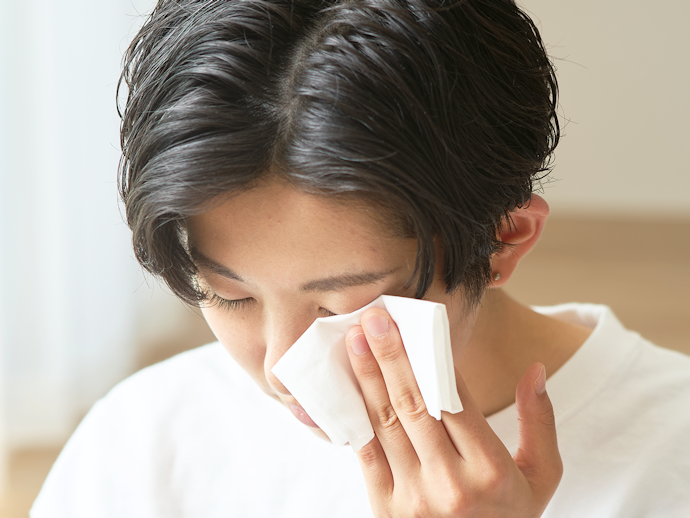 崩れにくくするためには油分を拭き取るのがポイント