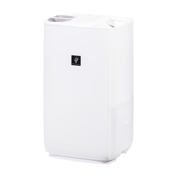 対策①:湿度を上げる【加湿器1位】シャープ「プラズマクラスター 加湿器 HV-T55-W」(販売価格:27,200円)