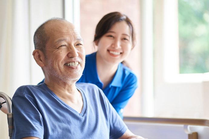 患者さんの笑顔や感謝の言葉に元気づけられる