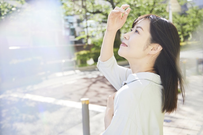 UVカット機能も確認。メイクしながらくすみ予防を
